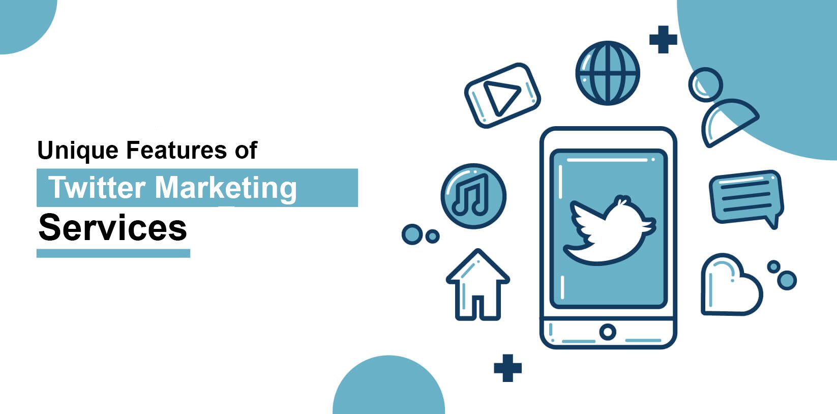 Here are some of the unique features of Twitter marketing services.